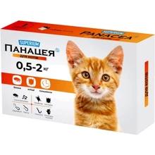 Противопаразитарная таблетка SUPERIUM Панацея для котов 0.5-2 кг (9126): Тип Таблетки