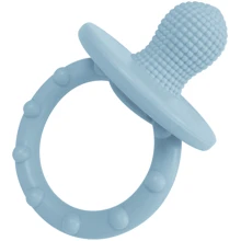 Пустышка MinikOiOi BASICS Gumy силиконовая Mineral Blue (101220003): Возраст старше 3 месяцев