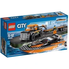 Конструктор LEGO City Круті автомобілі 4x4 з моторним човном (60085): undefined undefined