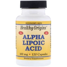 Healthy Origins Alpha Lipoic Acid 100 mg 120 caps Альфа-ліпоєва кислота: Тип Альфа-ліпоєва кислота