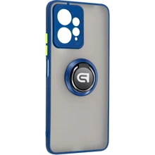 Чехол для телефонов ArmorStandart Frosted Matte Ring Navy Blue for Xiaomi Redmi Note 12 4G (ARM68380): Совместимость Xiaomi Redmi Note 12 4G