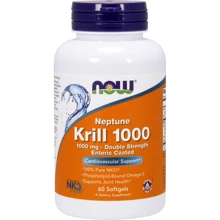 NOW Foods Neptune Krill Oil 1000 mg Softgels 60 caps: Тип Омега 3