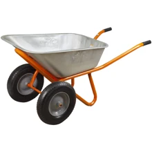 Тачка садово-будівельна Flora 100л 320кг колесо 15" (5056714): Тип тачка