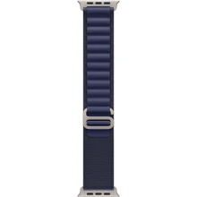 Apple 49mm Navy Alpine Loop - Media - Natural Titanium Finish (MXMY3ZM/A): Виробник Apple