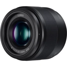 Объектив для фотоаппарата Panasonic H-H025E 25mm f/1.7: Тип объектива Портретный