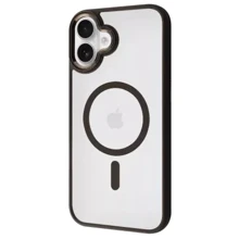 Чехол для iPhone WAVE Ardor Case with MagSafe Desert Titanium for iPhone 16: Цвет черный
