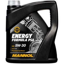 Моторна олія Mannol Energy Formula PSA для Peugeot / Citroen 5W-30, 4л (MN7703-4): Тип Синтетическое
