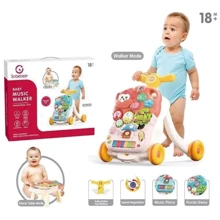 Каталка 2 цвета, песни на английском, звуки, мелодии, пианино ( YL 623 ): Вид Каталки