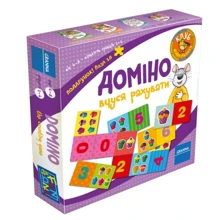 Настільна гра Granna Доміно. Вчуся вважати (82500): Виробник Granna