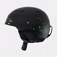 Гірськолижний шолом Giro Combyn матовий чорний/зелений M/55.5-59 см (7052384): Колір чорний