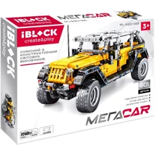 Конструктор IBLOCK PL-920-145 601дет., МЕГАCAR: Виробник Iblock