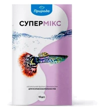 Корм Природа Супермікс для риб 10 г (4820157400944): Вид корму гранули