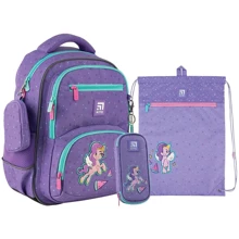 Набір Kite 773M My Little Pony рюкзак + пенал + сумка для взуття (SET_LP24-773M): Виробник KITE