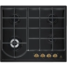 Варочная поверхность газовая Electrolux EGH6343ROR: Расположение панели спереди