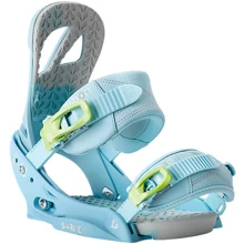 Крепление для сноуборда BURTON SCRIBE EST pow blue S 2014 (9009518542799): Цвет голубой