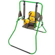 Детские качели Babyroom Casper хаки-желтый (680592): Тип каркасная качель