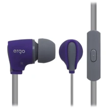 Наушники Ergo VM-110 Violet: Тип конструкции вакуумные