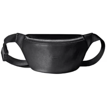Сумка-бананка BlankNote Kanny черная (BN-BAG-59-g): Пол Унисекс