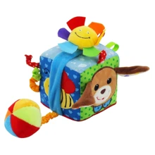 М'який Кубик Baby Mix Песик TE-8561-10D мультиколір (34498): Тип кубики