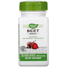 Nature's Way Beet Root Свекла 1000 мг 100 капсул: Форма выпуска Капсулы