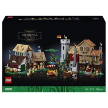 Конструктор LEGO Icons Середньовічна міська площа 3304 деталей (10332): Серія Icons