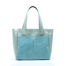 Жіноча сумка тоут ARTiS Bags сіро-блакитна (1687 7306-7014): Стать Женский