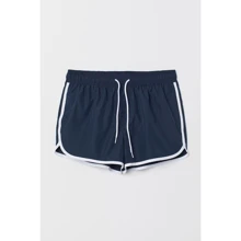 Шорти H & M 7183219 44 сині: Візерунок Однотонний