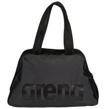Женская спортивная сумка Arena Fast Shoulder Bag Big Logo 002435-500 черная (3468336223550): Пол Женский