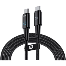 Кабель ArmorStandart Cable USB-C to USB-C AT-C6 60W 1.2m Black (ARM75869): Тип USB-C - USB-C
