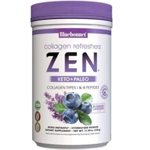 Колон, спокій та гармонія, смак чорниці та лаванди 320 г Bluebonnet Nutrition Collagen refreshers: Форма випуску порошок