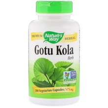 Nature's Way Gotu Kola Herb 950 mg Центелла Азиатская 180 капсул: Форма выпуска Капсулы