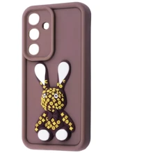 Чехол для телефонов Mobile Case Pretty Things Brown/Rabbit for Samsung S721 Galaxy S24 FE: Совместимость Samsung S721 Galaxy S24 FE