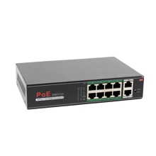 Мережевий комутатор RCI RS1108P: Порти только Fast Ethernet (10/100)