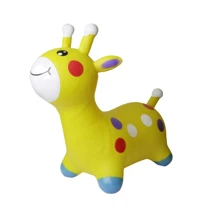 Детский прыгун Bambi Жираф BT-RJ-0077 резиновый (Yellow): Цвет желтый