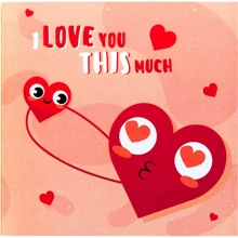 Открытка-шоколадка PAPAdesign "I love you this much": Производитель PAPAdesign