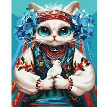 Картина по номерам Brushme Кошка Свобода ©Марианна Пащук 40х50 см (BS53802): Производитель Brushme