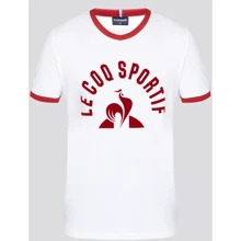 Спортивная футболка Le Coq Sportif ESS TEE SS N3 M 2021263-LCS 46 белая с принтом: Вид Футболки