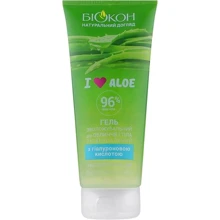 Біокон I love aloe Гель для лица и тела увлажняющий универсальный 200 ml: Назначение Смягчение, Увлажнение, Питание, Восстановление