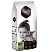 Сухой корм Amity Kitten для котят повседневный с курицей и рисом 10 кг (211): Тип Сухой корм