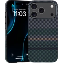 Чехол для iPhone Benks MagClap ArmorAir Case Aurora for iPhone 17 Pro Max: Цвет зеленый