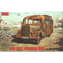 Модель Roden Opel Blitz Omnibus W39 (RN726): Виробник RODEN