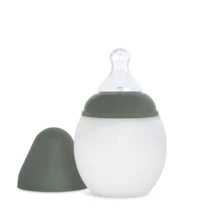 Бутылочка для кормления Elhee 240 ml Khaki (Oz-K240): Материал силикон
