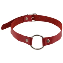 Кляп sLash Leather O-Ring Gag Red: Виробник sLash