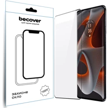 Аксессуар для смартфона BeCover Tempered Glass EDGE Black for Motorola Edge 50 Pro (712346): undefined undefined