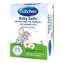 Мыло Bubchen детское эмульсионное 125 г (3100130): Тип Мыло