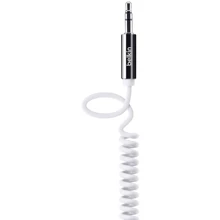 Кабель Belkin Audio Cable Mini-jack 3.5 to Mini-jack 3.5 MIXIT Coiled 1.8м White (AV10126cw06-WHT): Тип Mini-jack 3.5mm M - Mini-jack 3.5mm M