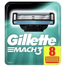 Gillette Mach3 Сменные кассеты для бритья 8 шт.: Вид Сменные кассеты