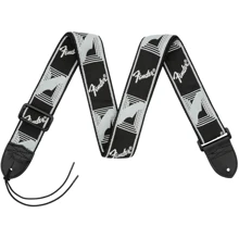 Ремень гитарный FENDER STRAP 2" MONOGRAMMED BLACK/LIGHT GREY/DARK GREY: Производитель Fender