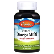 Carlson Labs Right 1 Daily Multiple with Fish Oil 60 Soft Gels Мультівітаміни і риб'ячий жир: Тип Омега 3