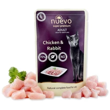 Влажный корм Nuevo Adult с курицей и кроликом 85 г (95206 (759)): Тип Влажный корм